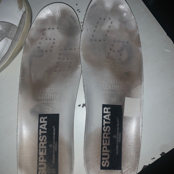 Golden Goose SUPERSTAR rare ripped off star with white leather and suede… - Picture 7 of 9